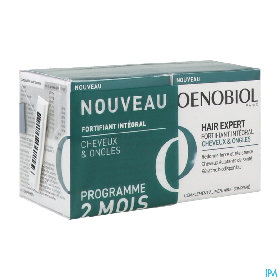 produit OENOBIOL HAIR EXPERT FORT INT 2*60