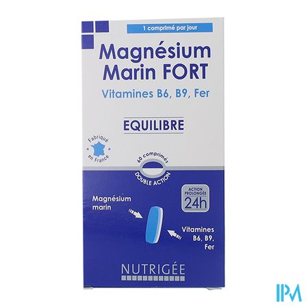 vignette Nutrigee Magnesium Marin Fort Comprime 60