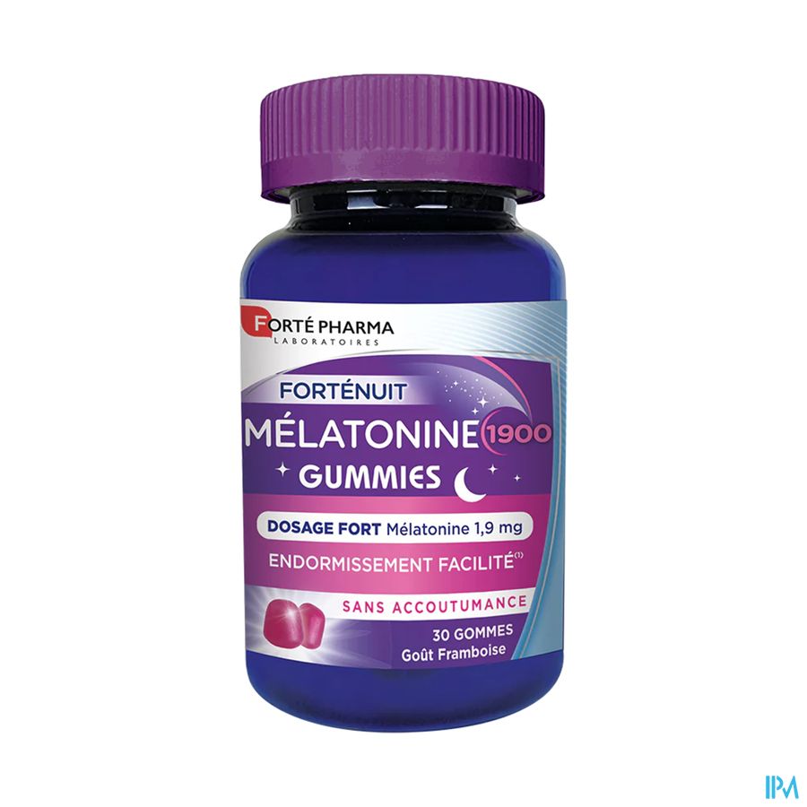 vignette FORTENUIT MELATONINE 1900 GUMMIES 30