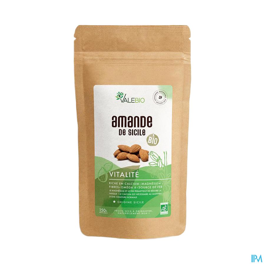 produit VALEBIO AMANDES BIO 150GR