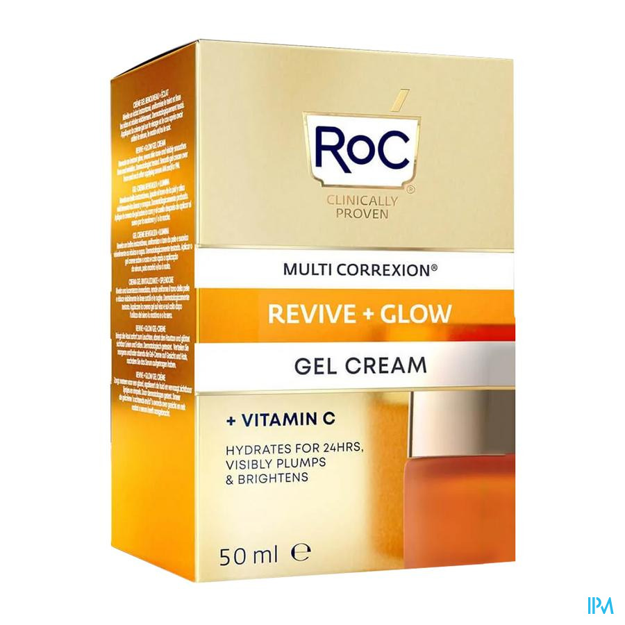 vignette ROC RENOUVEAU+ ECLAT GEL CR 50ML