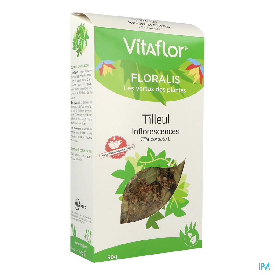 vignette Vitaflor Tilleul Buis Baronnies Vrac 50g