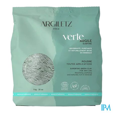 produit Argiletz Argile Verte Surfine 1kg