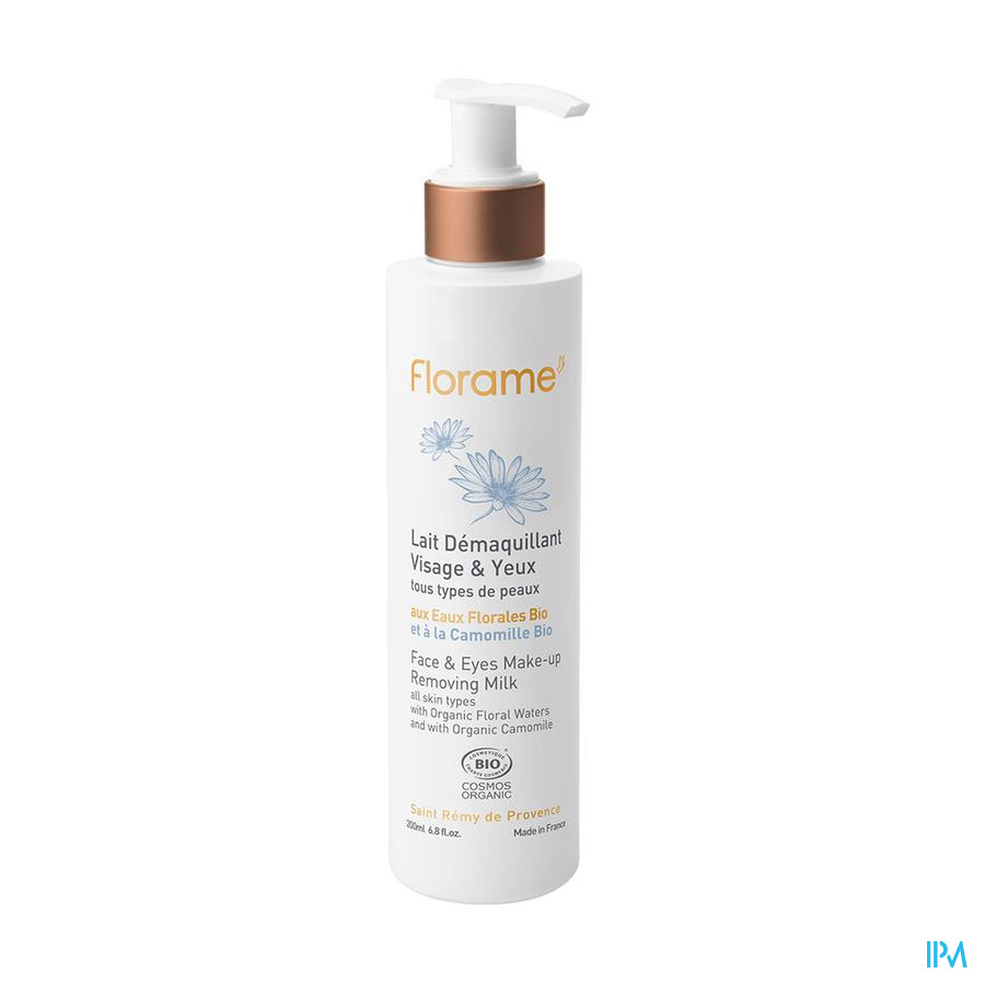 produit FLORAME LAIT DEMAQUILLANT VIS&YEUX 200ML