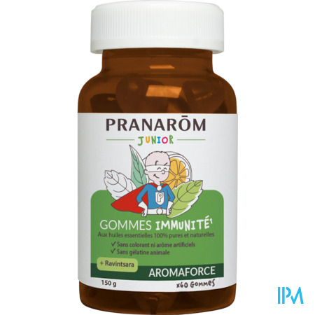 vignette Pranarom Aromaforce Junior Immunite Gommes 60