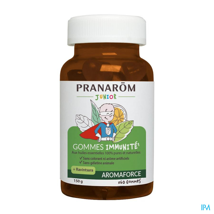 produit PRANAROM AROMAFORCE JUNIOR GOM IMMUN BT60