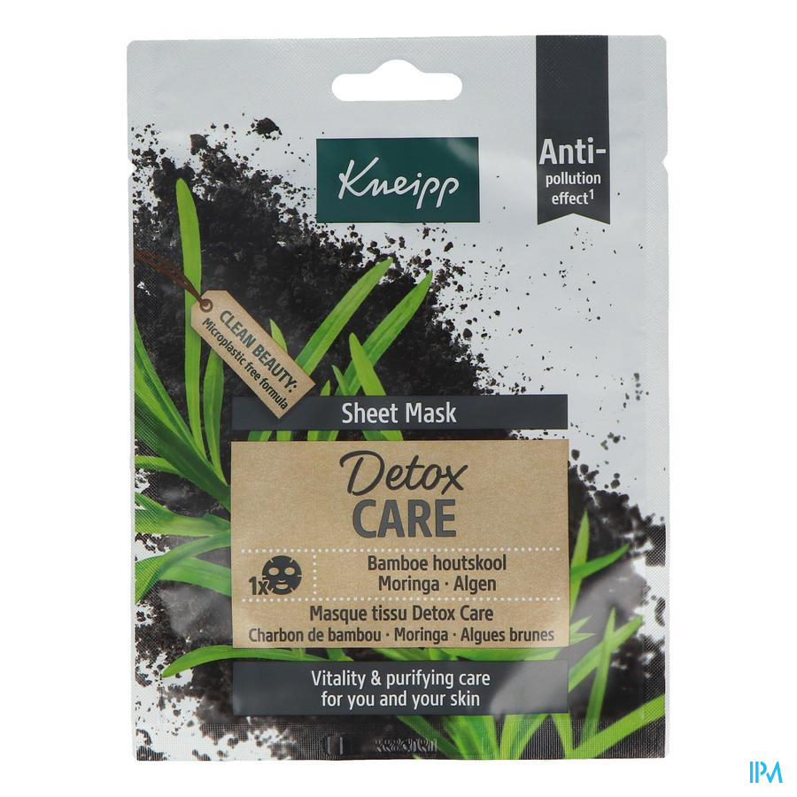 vignette Kneipp Masque Tissu Detox Care 18ml