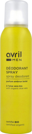 vignette AVRIL DEO SPRAY HOMME CERTIFIE BIO 150ML