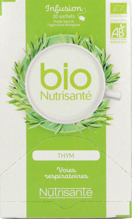 vignette Vitavea Bionutrisante Infusion Thym Sachet 20