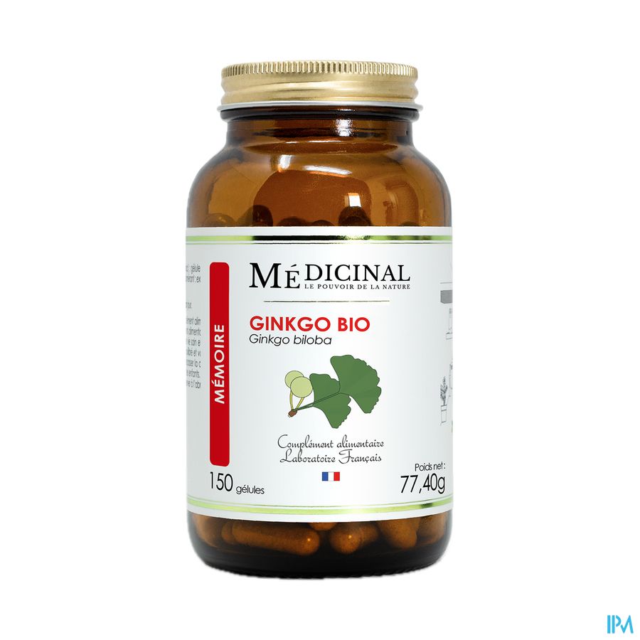 vignette MEDICINAL GINKGO BILOBA 150 GEL