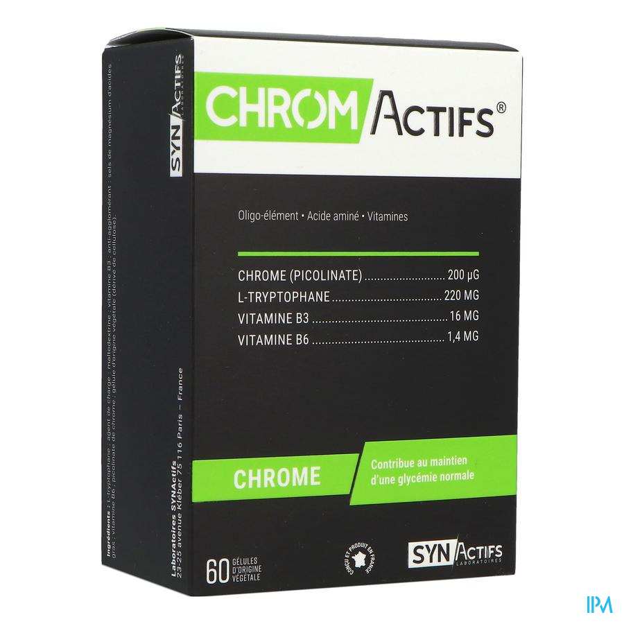 vignette Synactifs Chrom Actifs Gelule 60