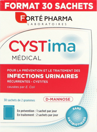 produit CYSTIMA MEDICAL PDR SACH30