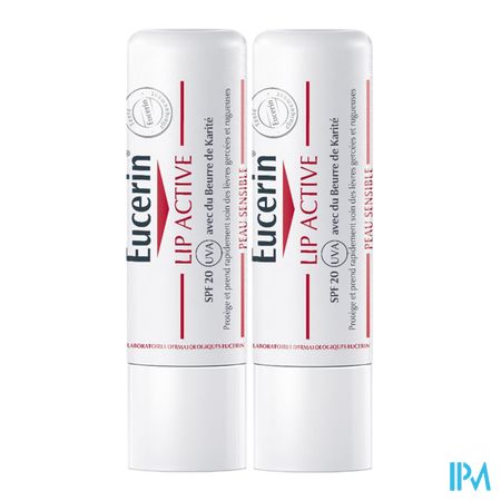 produit Eucerin Lip Activ Soin Actif Levres Stick 4g8 X2