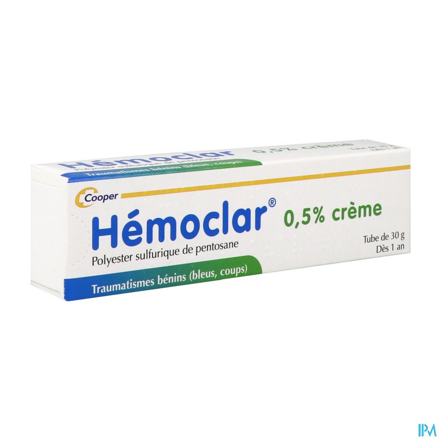 vignette HEMOCLAR 0,5% CR TUB 30G