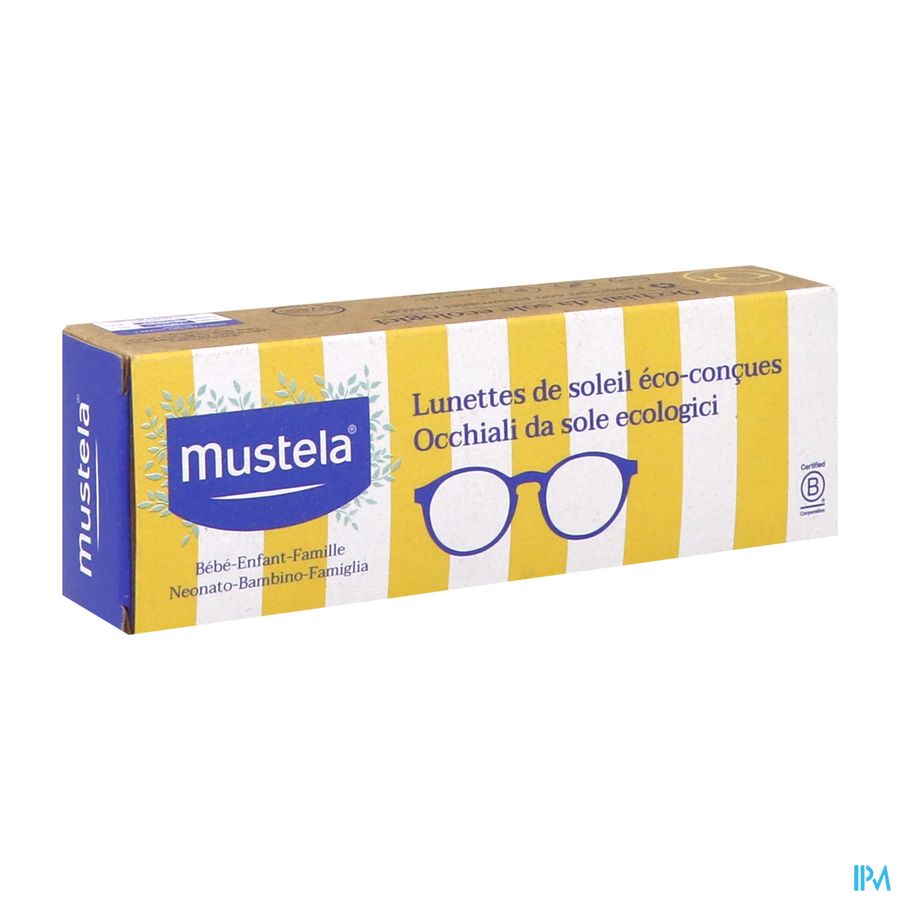 produit MUSTELA LUNETTES SOLEIL BB 6-10 ANS BLEU