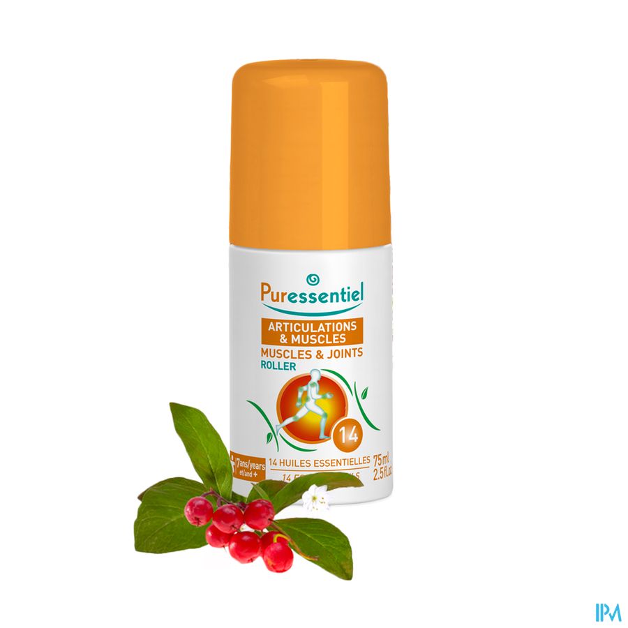produit Puressentiel Roller Articulations Muscles Aux 14he Edition Limitee Xv De France 75ml