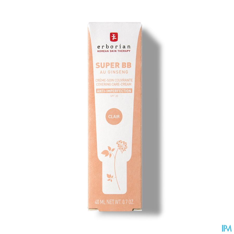 vignette ERBORIAN SUPER BB CLAIR 40ML