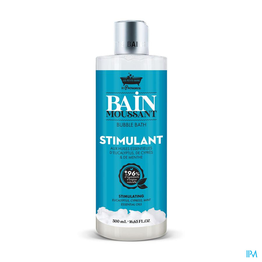 vignette Les Petits Bains De Provence Bain Moussant Gel Douche 2en1 Stimulant 500ml