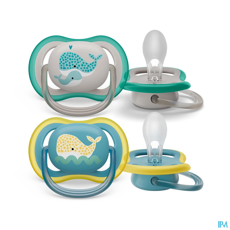 produit AVENT SUCET ULTRA AIR 18M+ MIXTE ANIMEAUX