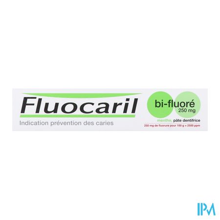 vignette FLUOCARIL 250 BIF DENT MENTHE125ML