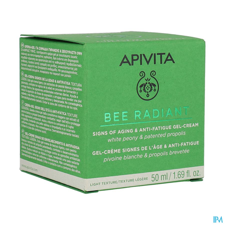 vignette APIVITA BEE RADIANC CR 1ER SIG AGE L 50ML