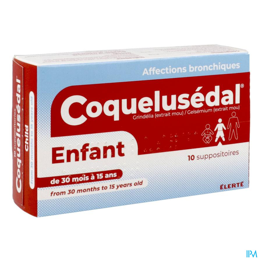 vignette COQUELUSEDAL ENF SUP 10