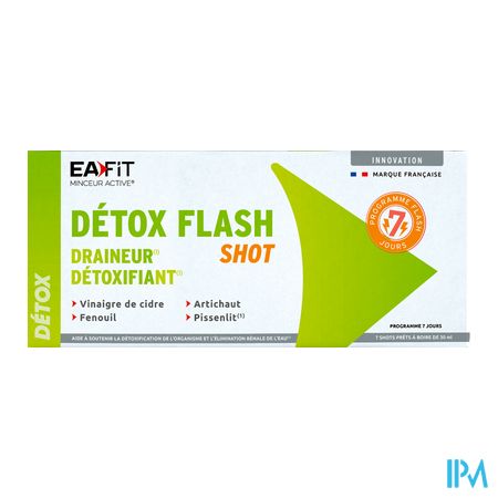 vignette Eafit Minceur Detox Flash 7j Sachets 7