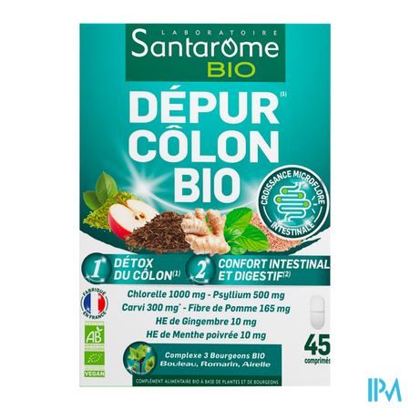 vignette Santarome Bio Depur Colon Comprime 45
