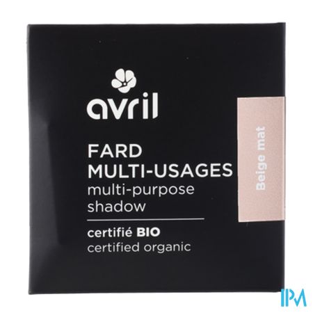 vignette Avril Fard A Paupieres Beige Mat Certifiee Bio 2g5