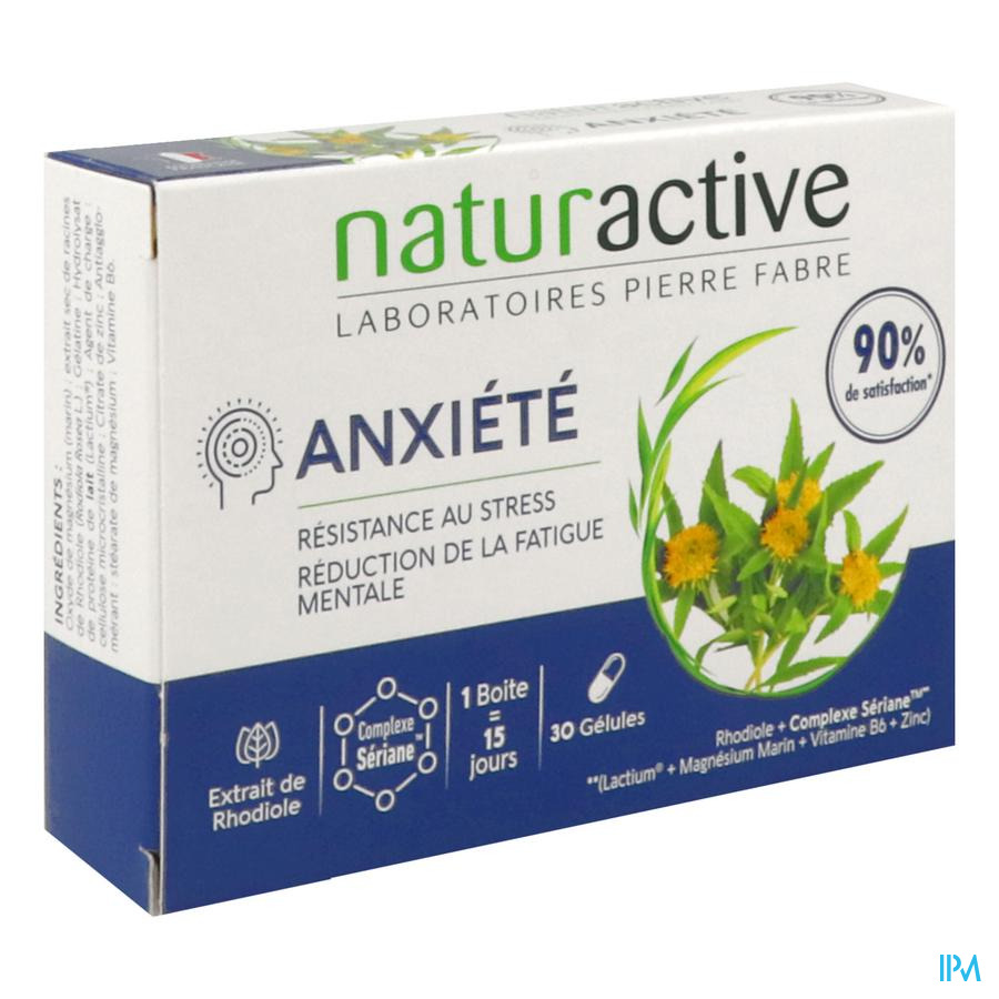 produit NATURACTIVE ANXIETE GELU BT30