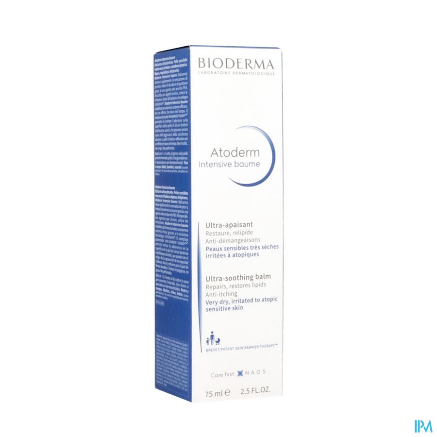 vignette Bioderma Atoderm Intensive Baume Tube 75ml