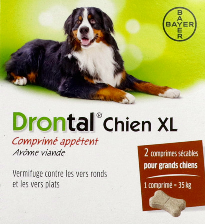 produit DRONTAL CHIEN XL CPR SECAB BT2