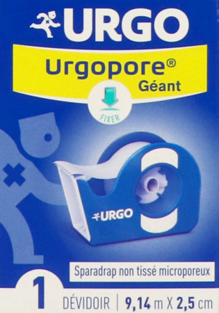 vignette Urgopore Geant Sparadrap Micropor 9m14 X 2cm5