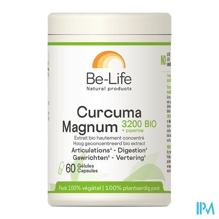 vignette Be Life Curcuma 3200 Magnum Bio Gelule 60