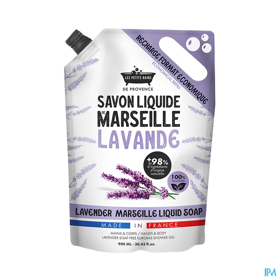 produit PETIT BAIN PROV RECH SAV LIQ LAVAND 900ML