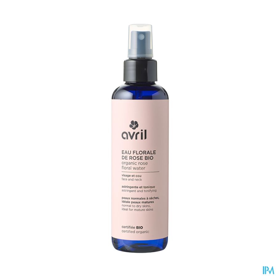 vignette AVRIL EAU FLORALE DE ROSE BIO 200ML