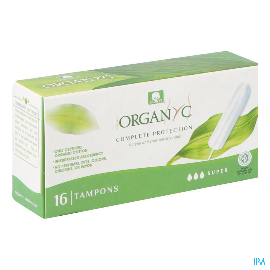 vignette ORGANYC TAMPON DIGITAL BIO SUPER16