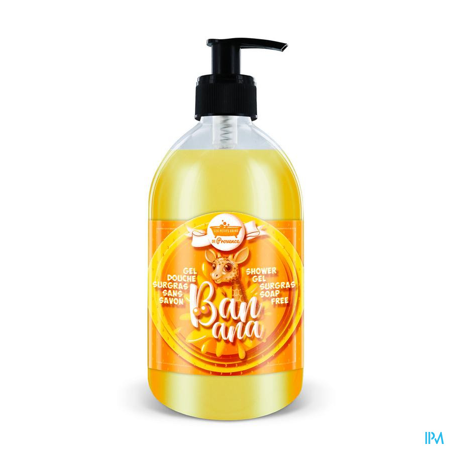 vignette Les Petits Bains De Provence Gel Douche Enfant Banana 500ml