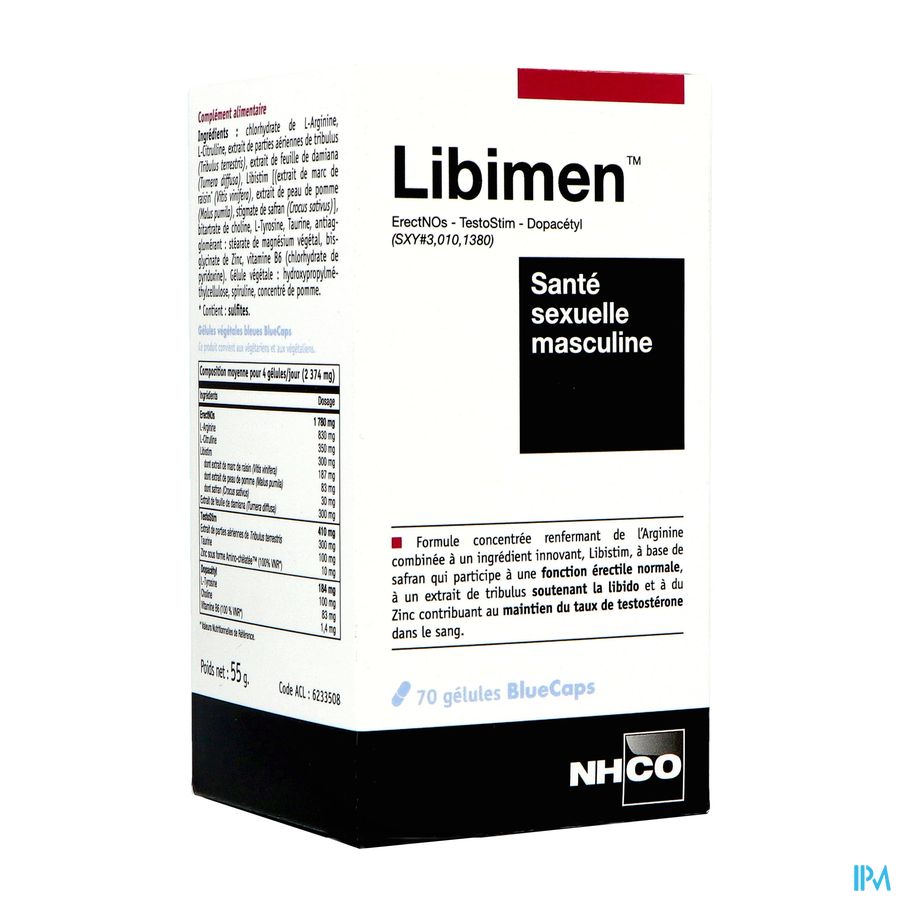 vignette Nhco Libimen Sante Sexuelle Masculine Gelule 70