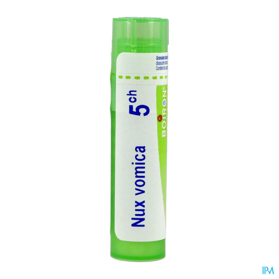 vignette Boiron Nux Vom(colubr.) 5ch Granules 4g