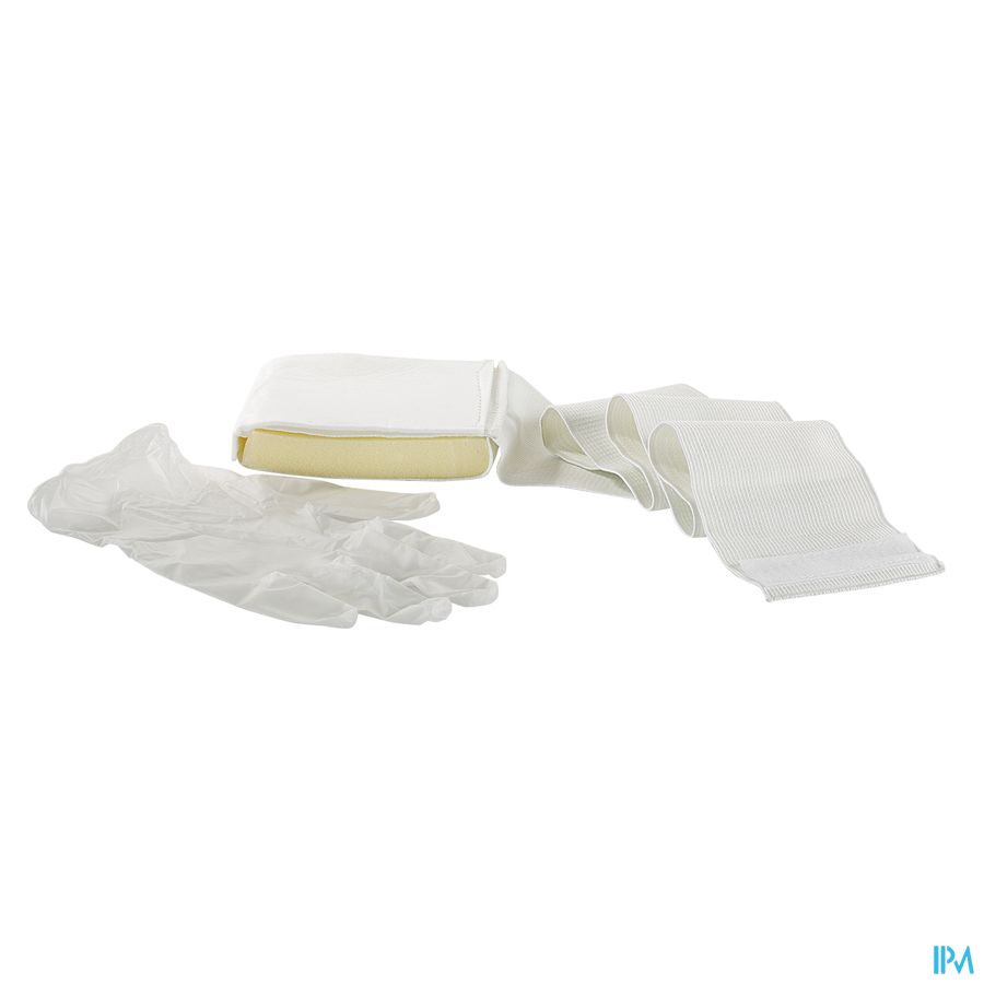 produit BIOSYNEX COUSSIN COMPRESSIF STERILE+GANTS