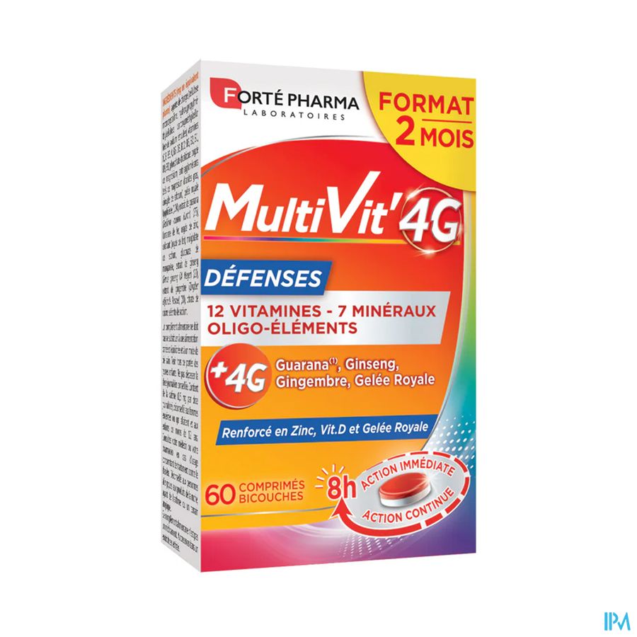 produit MULTIVIT 4G DEFENS GM CPR BT60
