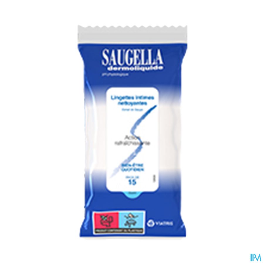 vignette SAUGELLA DERMOLIQ LINGETTES 15