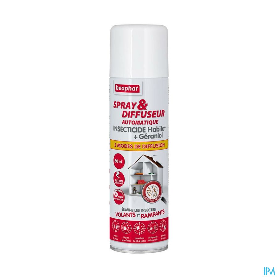 produit BEAPHAR DIF HAB80M2 SPR 250ML 1