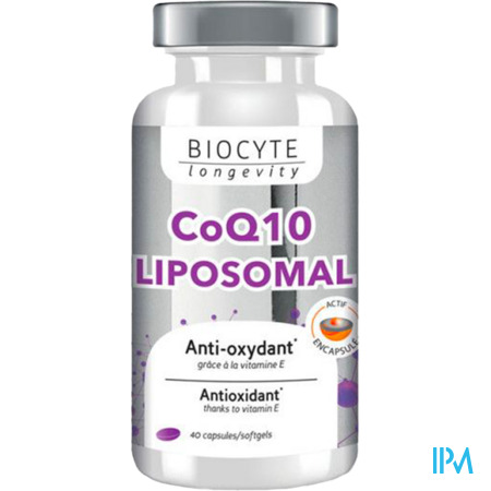 vignette Biocyte Coq10 Liposomal Capsule 40