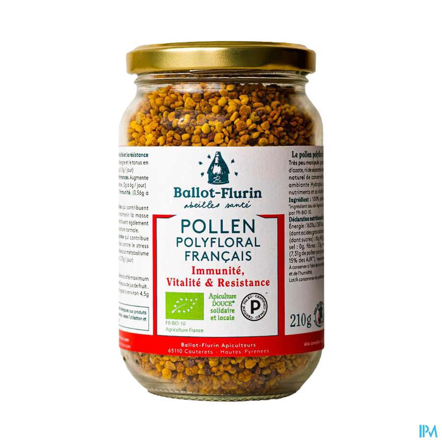 produit BALLOT FLUR POLLEN POLYFLORAL DYNAM 210G