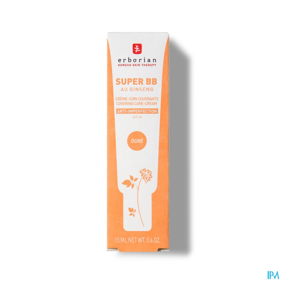 produit ERBORIAN SUPER BB DORE 15ML