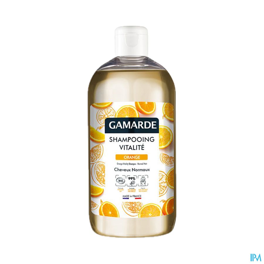 produit GAMARDE SHP VITALITE ORANGE FL500ML