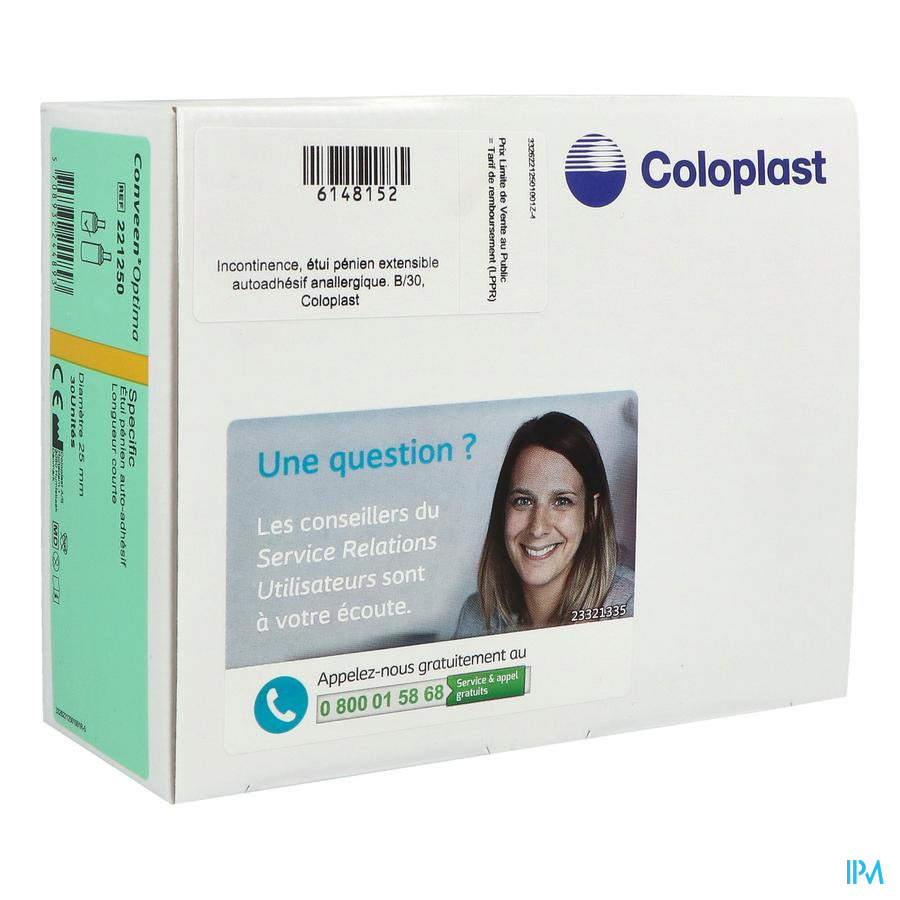 vignette Conveen Optima Specific Etui Penien Sans Latex 25mm 30