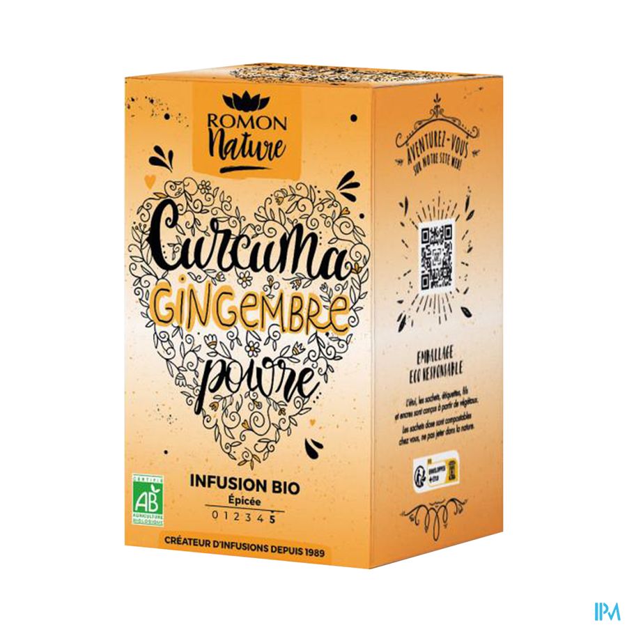 vignette ARAQUELLE PLAISIR CURCUM GIN/PO BIO 28,8G